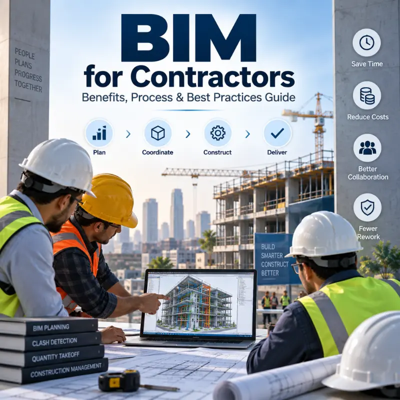 BIM for Contractors: Benefits, Process & Best Practices Guide