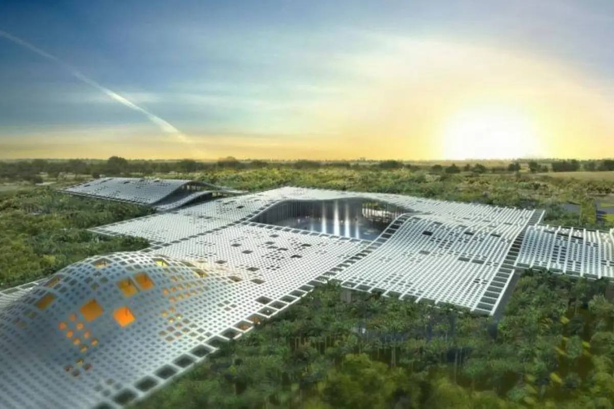 Revit ceiling framing model and Reflected Ceiling Plan for the Sayyid Tarik Bin Taimur Cultural Complex Project in Oman by Eminent BIM Services